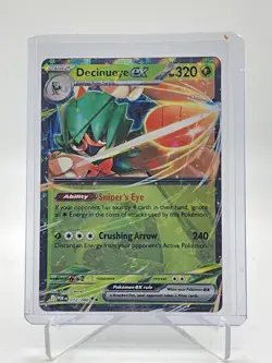 DECIDUEYE EX 012/088 PERFECT ORDER POKEMON TCG HOLO DOUBLE RARE Q6973 - Image 1