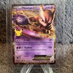 Mewtwo EX 54/99 Pokemon Celebrations Classic Collection 25th Anniversary MINT - Image 1