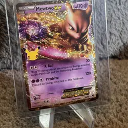 Mewtwo EX 54/99 Pokemon Celebrations Classic Collection 25th Anniversary MINT - Image 2