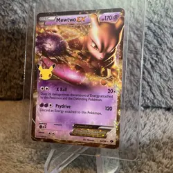 Mewtwo EX 54/99 Pokemon Celebrations Classic Collection 25th Anniversary MINT - Image 3