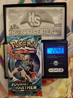 Heavy! Over 22.43 Gram Pokemon Journey Together Booster Pack Sealed - Image 1