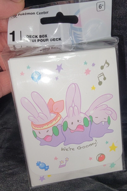 We're Goomy Pokemon Center Cards Deck Box New Factory Sealed Boxes 2025 - Image 1