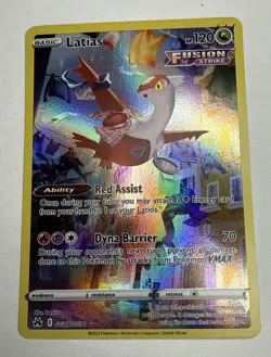 Latias GG20/GG70 Crown Zenith: Galarian Gallery Holo Pokemon TCG “Near Mint” - Image 1