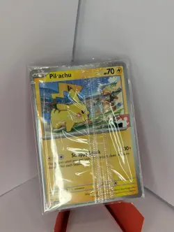 NM Pikachu SVP101 Black Star Promo Play League Pokemon Card TCG SEALED - Image 1