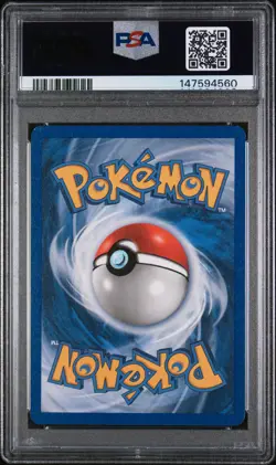 2003 POKEMON EX RUBY & SAPPHIRE #13 SWAMPERT-REVERSE FOIL PSA 7 - Image 2