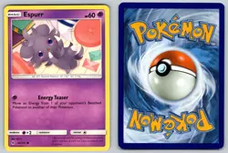 Espurr 44/131 Common Forbidden Light Pokemon Moderately Played - Image 3