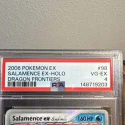Pokemon TCG Salamence ex EX-Holo Delta Species 98/101 Dragon Frontiers 2006 PSA - Image 2