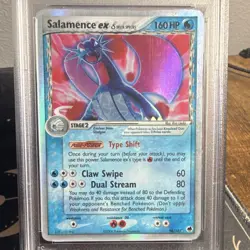 Pokemon TCG Salamence ex EX-Holo Delta Species 98/101 Dragon Frontiers 2006 PSA - Image 3