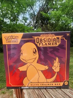 Pokemon: Scarlet & Violet Obsidian Flames ETB New Factory Sealed SV03 - Image 1