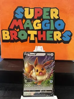 Eevee V SWSH065 Holo Promo Sword & Shield Promo Pokemon - Image 2