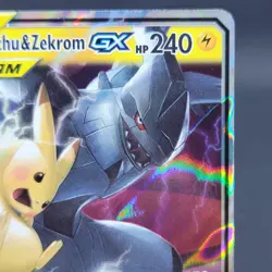 Pokemon TCG Tag Team Pikachu & Zekrom GX 33/181 Team Up Holo - Image 4