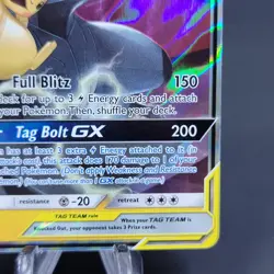 Pokemon TCG Tag Team Pikachu & Zekrom GX 33/181 Team Up Holo - Image 5