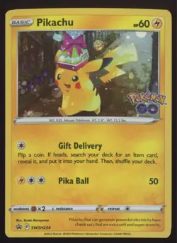 Pokemon Pikachu SWSH234 SWSH: Sword & Shield Promo Cards Cosmos Holo Promo - Image 1