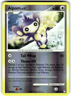 Aipom Reverse Holo Common Mysterious Treasures 70/123 NM - Image 1
