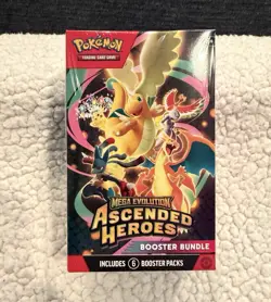 Pokemon TCG Mega Evolution Ascended Heroes Booster Bundle Box EN - Image 1