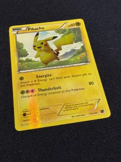 The Pokemon Company Pikachu 115/114 Black & White Secret Rare Holo Full Art - Image 5