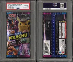 PSA 10 Detective Pikachu Japanese 2019 Pokemon FOIL Booster Pack - Image 3
