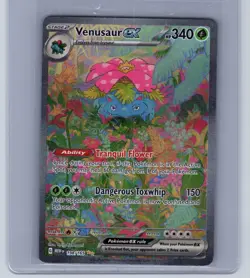 Venusaur ex 198/165 Special Illustration Rare SV:151 - Pokemon TCG NM - Image 1