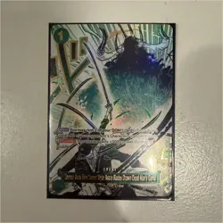 Bandai One Piece Demon Aura Nine Sword Style Asura OP12-037 Foil Event Card - Image 1