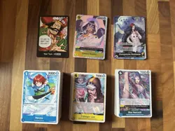 Lot Of Over 100 One Piece, Rares, Secret Rares, Leaders, Alt Art - Image 1