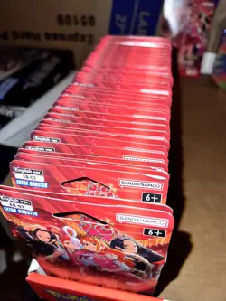 ONE PIECE Heroines EB-03 Lot Of 30 Sleeved Booster Packs English - Image 2