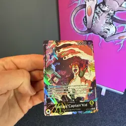 One Piece TCG - Eustass "Captain" Kid - OP10-099 Royal Blood - Leader Alt Art - Image 3