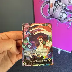 One Piece TCG - Eustass "Captain" Kid - OP10-099 Royal Blood - Leader Alt Art - Image 4