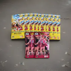 Adventure on Kami's Island x10packs- Sleeved Booster Pack + 2 One Piece Heroines - Image 1