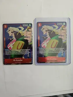 One Piece Card Dr. Kureha OP08-015 Alternate Art Rare English (×2 Card Lot) - Image 3