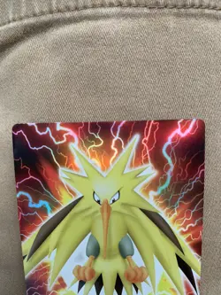 Zapdos Pokemon Zukan Card #380 Holo Nintendo Bandai Japanese 2004 NM - Image 2