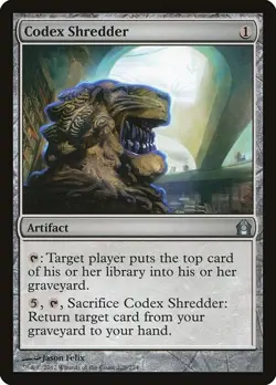 Codex Shredder *PLAYSET* 4x MtG Return to Ravnica SP/NM - Image 1