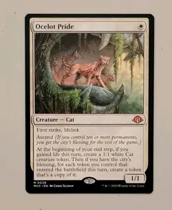 Ocelot Pride - Modern Horizons 3 - NM - MTG - Free Shipping - Image 1