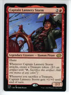 CAPTAIN LANNERY STORM Jumpstart 2022 #509 J22(NM+)(MTG) - Image 1