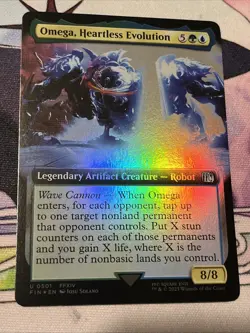 Omega, Heartless Evolution (Extended Art) Final Fantasy Foil - Image 1