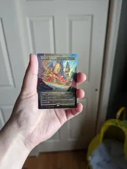 Magic The Gathering | Raugrin Triome Showcase Art Foil NM/M (Ikoria) - Image 1