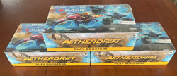 Three Sealed Magic: The Gathering Aetherdrift Play Booster Boxes - Image 1