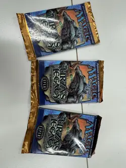 1999 MTG Magic the Gathering Urza's Legacy Booster Pack New / Sealed - 3 Packs! - Image 1