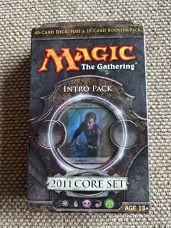 MTG 2011 Core Set REIGN OF VAMPIRISM - Intro Pack Deck - English Sealed - Image 1