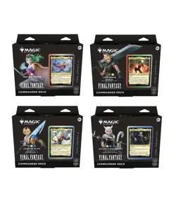 MTG Final Fantasy Commander Decks -Sealed Set of 4 - Magic The Gathering - Image 1