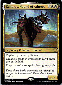 Kunoros, Hound Of Athreos Magic The Gathering Theros Beyond Death Near Mint X1 - Image 1