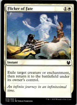 Flicker Of Fate Magic The Gathering Theros Beyond Death Mint X1 - Image 1