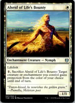 Alseid Of Life's Bounty Magic The Gathering Theros Beyond Death Mint X1 - Image 1