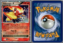 2007 Pokemon, Diamond & Pearl, #121/130 Infernape Lv. X, Holo Ultra Rare - Image 1