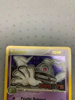 Dusclops 7/107 Reverse Holo Rare Stamped EX Deoxys Pokemon TCG LP to MP - Image 2