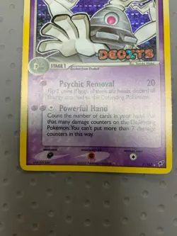 Dusclops 7/107 Reverse Holo Rare Stamped EX Deoxys Pokemon TCG LP to MP - Image 3