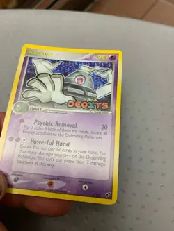 Dusclops 7/107 Reverse Holo Rare Stamped EX Deoxys Pokemon TCG LP to MP - Image 4