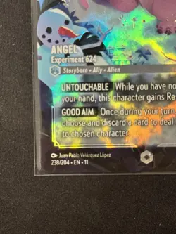 Disney Lorcana Angel-Experiment 624 Character 238/204 Enchanted Foil English - Image 5