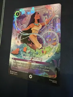 Disney Lorcana Colors of the Wind ENCHANTED 228/204 English - Image 4
