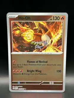 Reverse Holo Ho-Oh 010/086 - Pokemon Chaos Rising Card - NM - Image 1