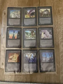 Vintage 1995 Middle Earth Wizards Collectible Card Game Lot 75 Cards Wow - Image 1